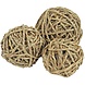 Gebr. de Boon Boon Zeegras Bal met Bel - Natural Sea grass Fun Ball - 8 cm - voor konijnen en knaagdieren Gebr. de Boon Boon Zeegras Bal met Bel - Natural Sea grass Fun Ball - 8 cm - voor konijnen en knaagdieren