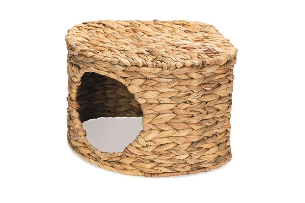 Beeztees Waterhyacint Hoekhuis Kiko - 32x32x20 cm Beeztees Waterhyacint Hoekhuis Kiko - 32x32x20 cm