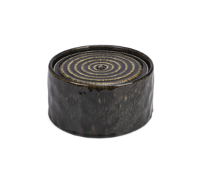 Drinkfontein Keramiek - Zwart - 20x20x10 cm - 1.05 liter Drinkfontein Keramiek - Zwart - 20x20x10 cm - 1.05 liter