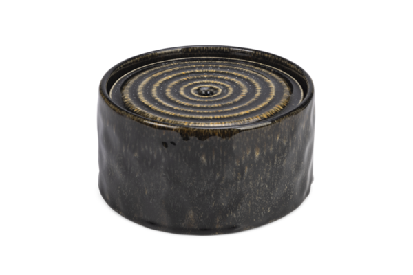 Drinkfontein Keramiek - Zwart - 20x20x10 cm - 1.05 liter Drinkfontein Keramiek - Zwart - 20x20x10 cm - 1.05 liter
