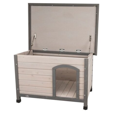 Trixie Houten Schuilhuis voor buiten - Grenenhout - 85x58x60 cm - Grijs Trixie Houten Schuilhuis voor buiten - Grenenhout - 85x58x60 cm - Grijs