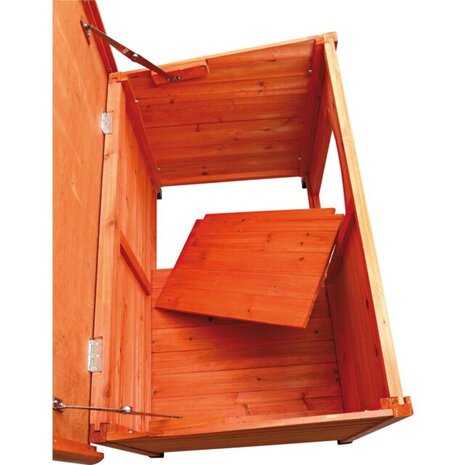 Trixie Houten Schuilhuis voor buiten - Grenenhout - 85x58x60 cm - Bruin Trixie Houten Schuilhuis voor buiten - Grenenhout - 85x58x60 cm - Bruin
