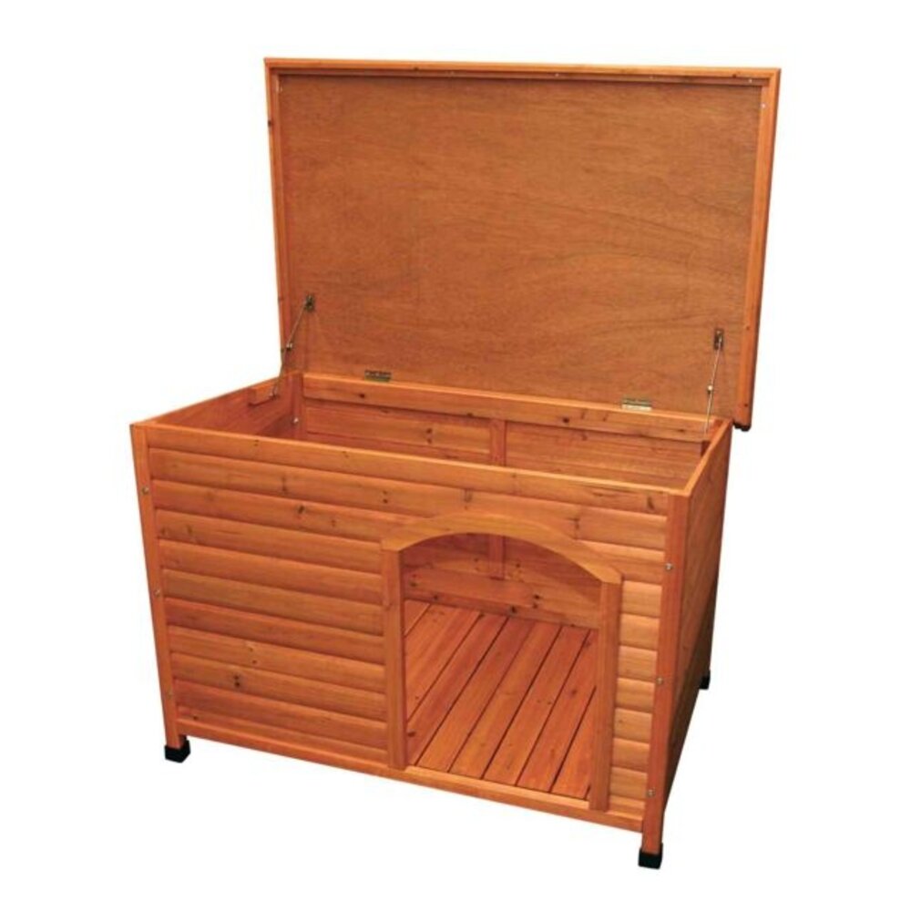 Trixie Houten Schuilhuis voor buiten - Grenenhout - 85x58x60 cm - Bruin Trixie Houten Schuilhuis voor buiten - Grenenhout - 85x58x60 cm - Bruin