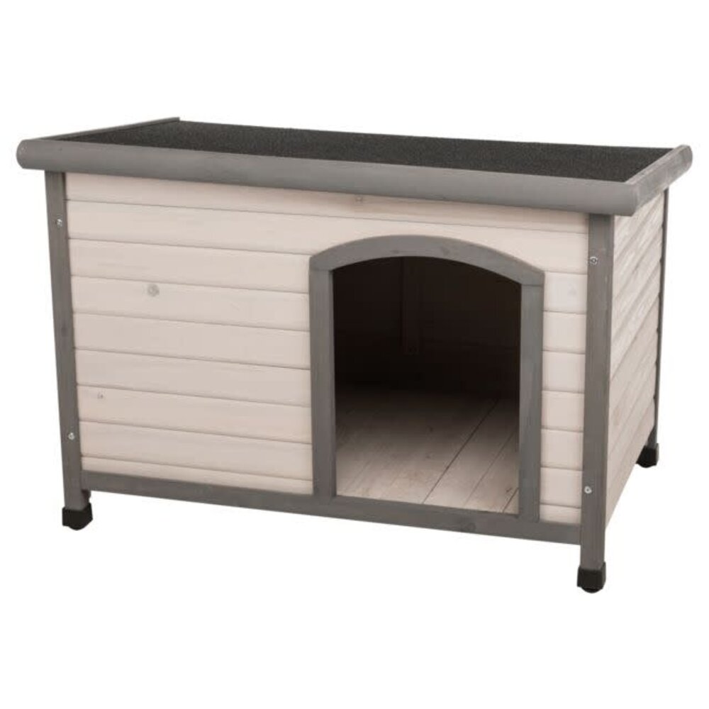 Trixie Houten Schuilhuis voor buiten - Grenenhout - 104x72x68 cm - Grijs Trixie Houten Schuilhuis voor buiten - Grenenhout - 104x72x68 cm - Grijs