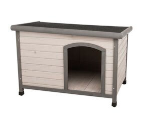 Trixie Houten Schuilhuis voor buiten - Grenenhout - 104x72x68 cm - Grijs Trixie Houten Schuilhuis voor buiten - Grenenhout - 104x72x68 cm - Grijs