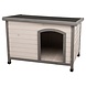 Trixie Houten Schuilhuis voor buiten - Grenenhout - 104x72x68 cm - Grijs Trixie Houten Schuilhuis voor buiten - Grenenhout - 104x72x68 cm - Grijs