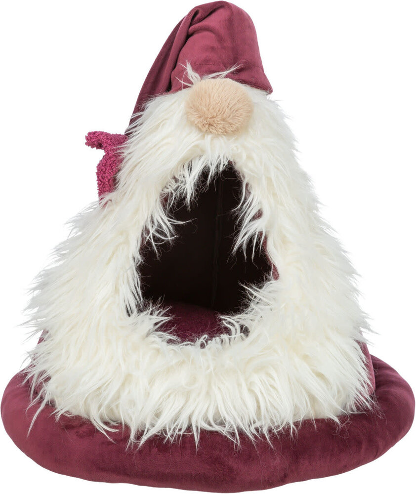 Trixie Schuilplaats Kabouter - ø 45 × 47 cm - Bordeaux Trixie Schuilplaats Kabouter - ø 45 × 47 cm - Bordeaux