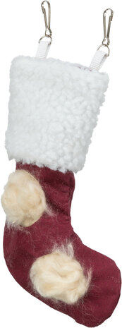 Trixie Trixie Hooi Sok - 13x20 cm - Rood-Wit Trixie Trixie Hooi Sok - 13x20 cm - Rood-Wit