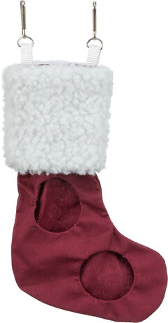 Trixie Trixie Hooi Sok - 13x20 cm - Rood-Wit Trixie Trixie Hooi Sok - 13x20 cm - Rood-Wit