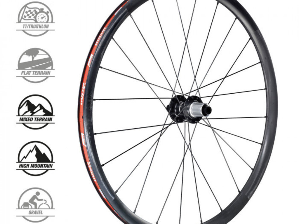 VISION WIELSET CARBON TC30 DISC CL SHIMANO (TUBELESS READY CLINCHER) - Bikes B.V.