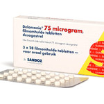 Delamonie Delamonie tablet filmomhuld 75mcg