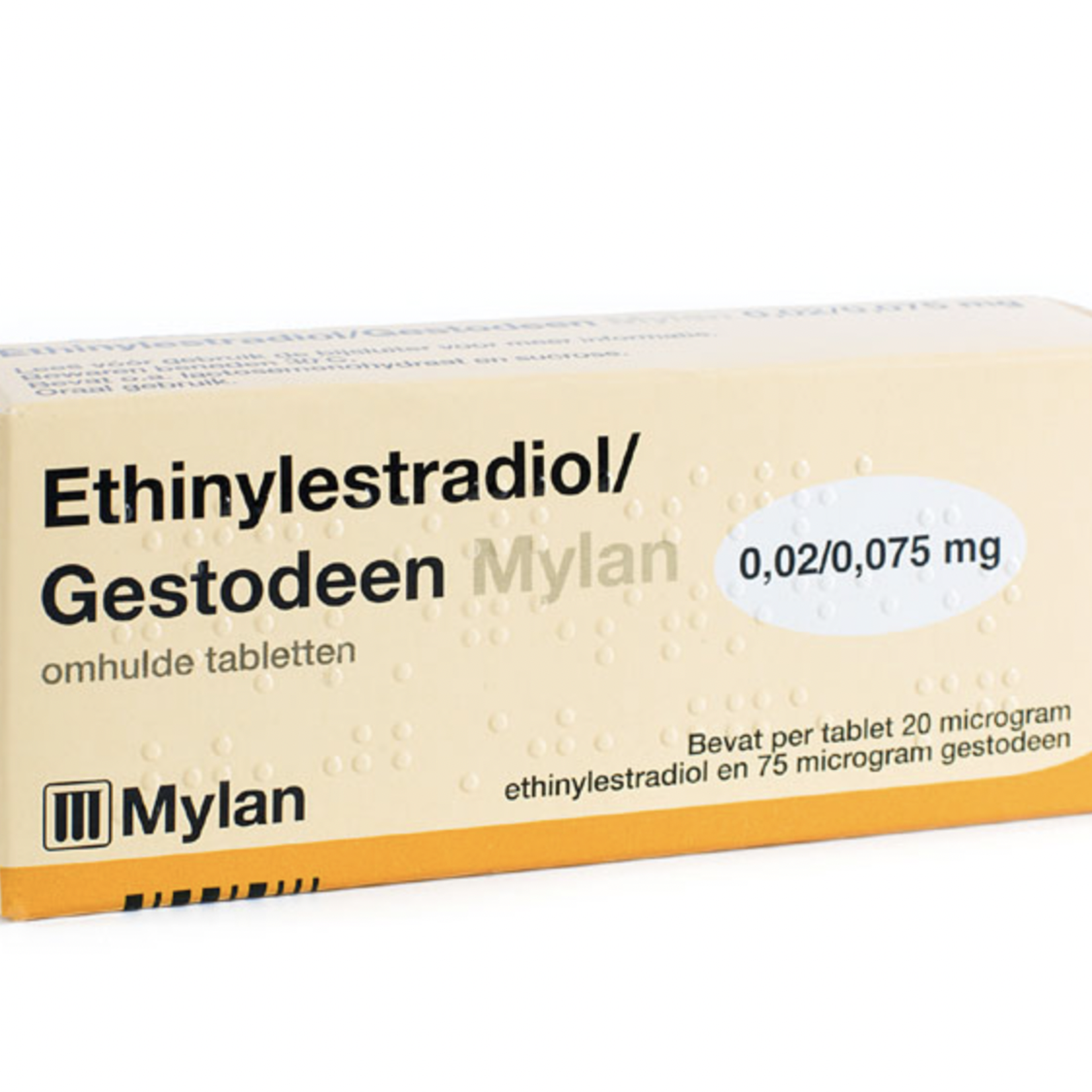 Meliane Ethinylestradiol 0,02mg Gestodeen 0,075mg (Mylan)