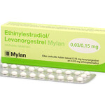 Microgynon 30 Ethinylestradiol 0,03mg Levonorgestrel 0,15mg. (Mylan/Xiromed))