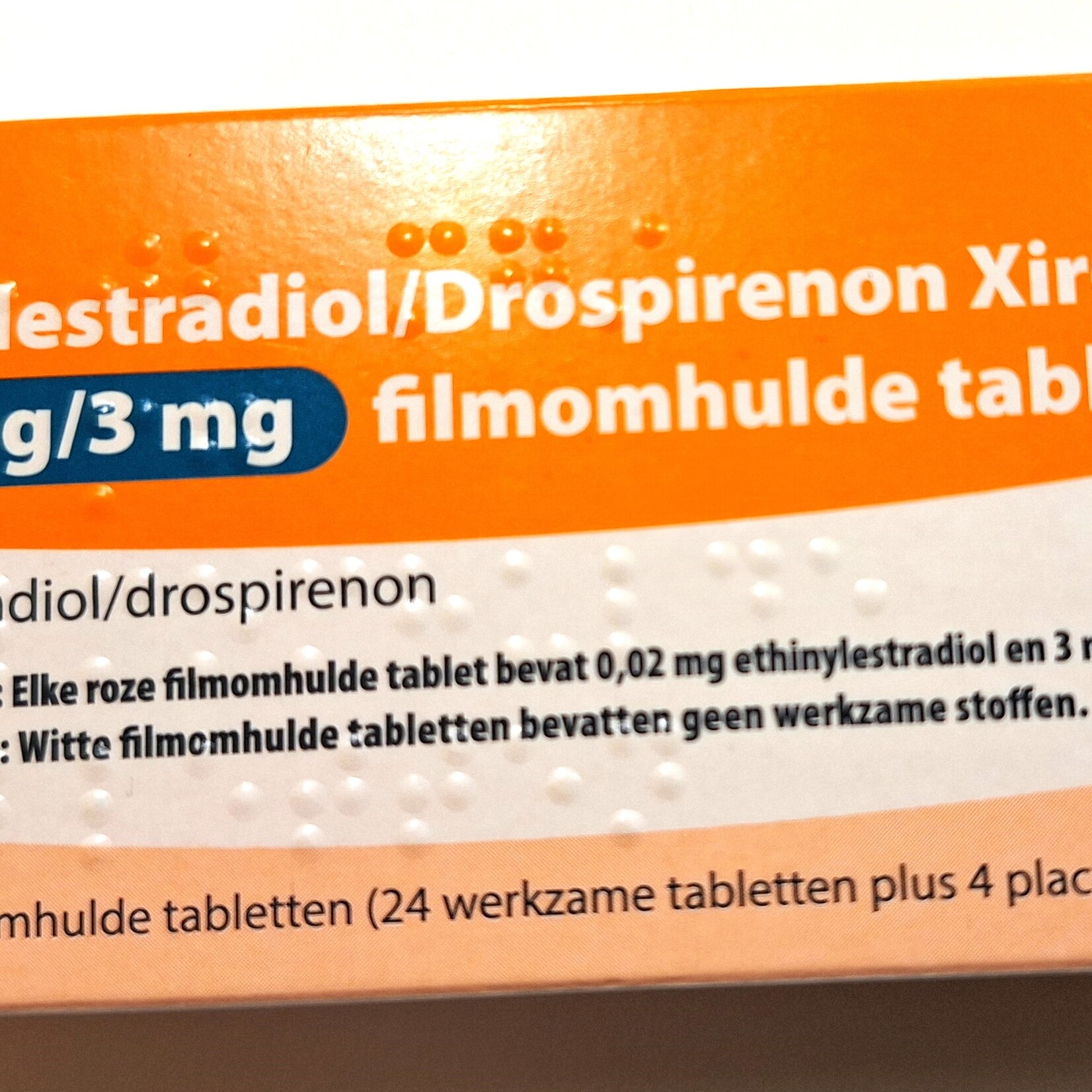 Yaz 24+4 Ethinylestradiol 0,02mg Drosperinon 3mg (Xiromed)