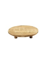 Houten dienblad | Rond | Naturel