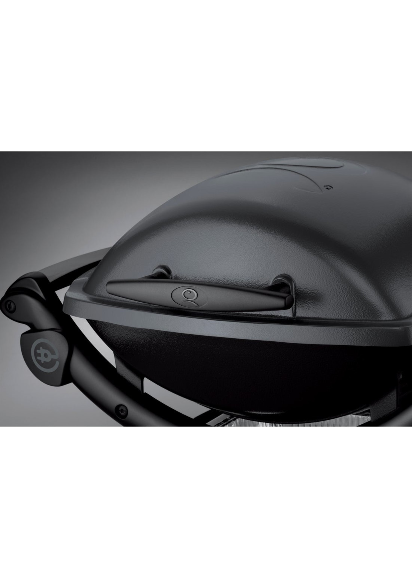 Weber Weber Q 1400 elektrische barbecue Dark grey. Grilloppervlakte 42x32cm