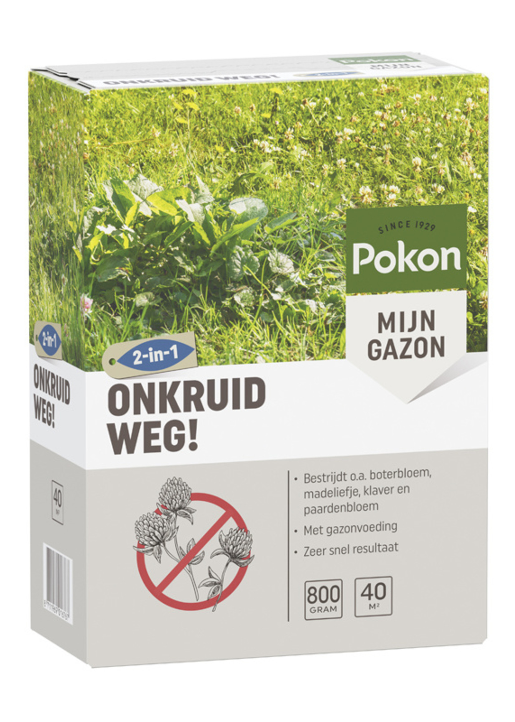 Pokon POKON Onkruid weg 40m2 800gr