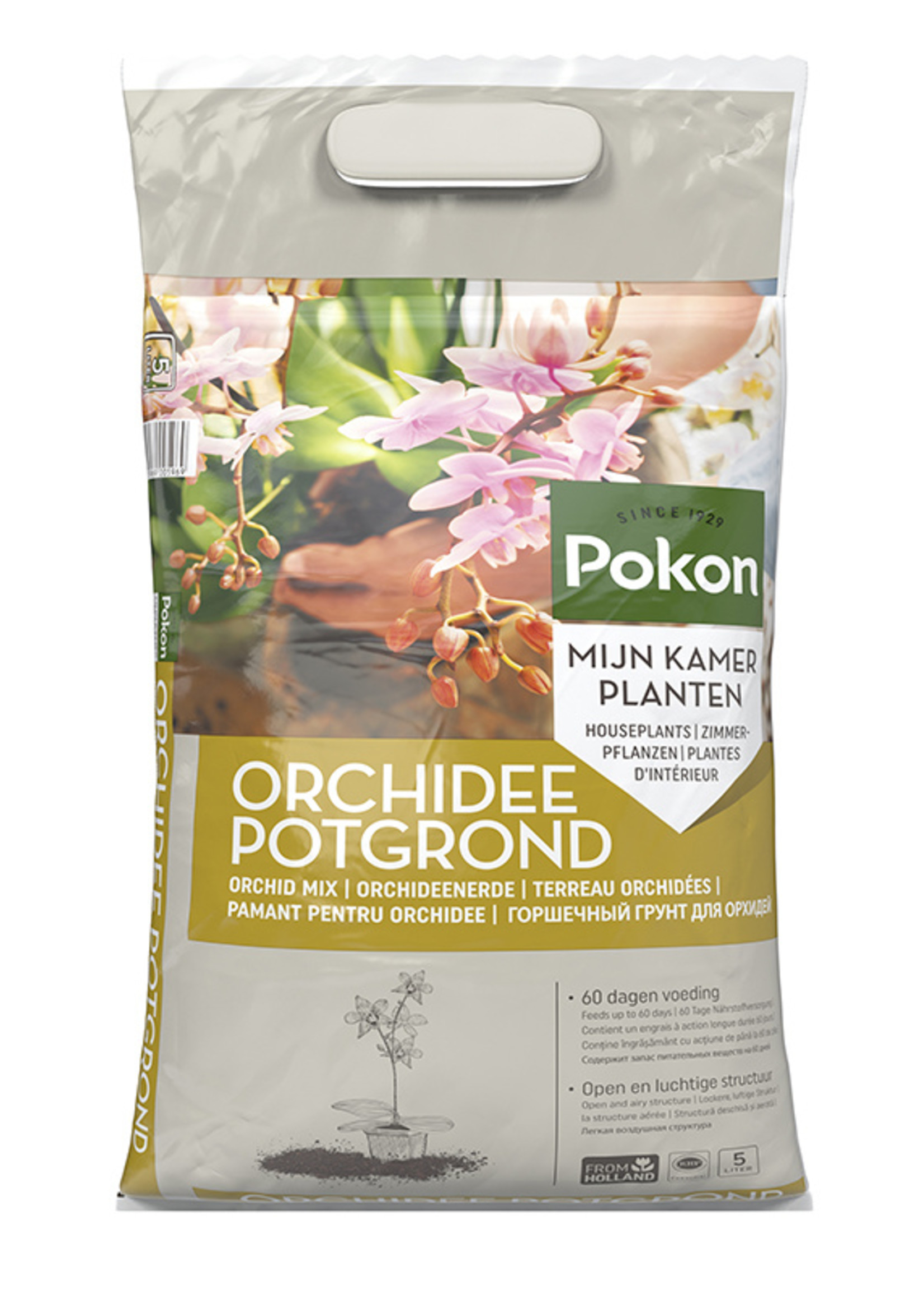 Pokon POKON Rhp orchidee grond 5l