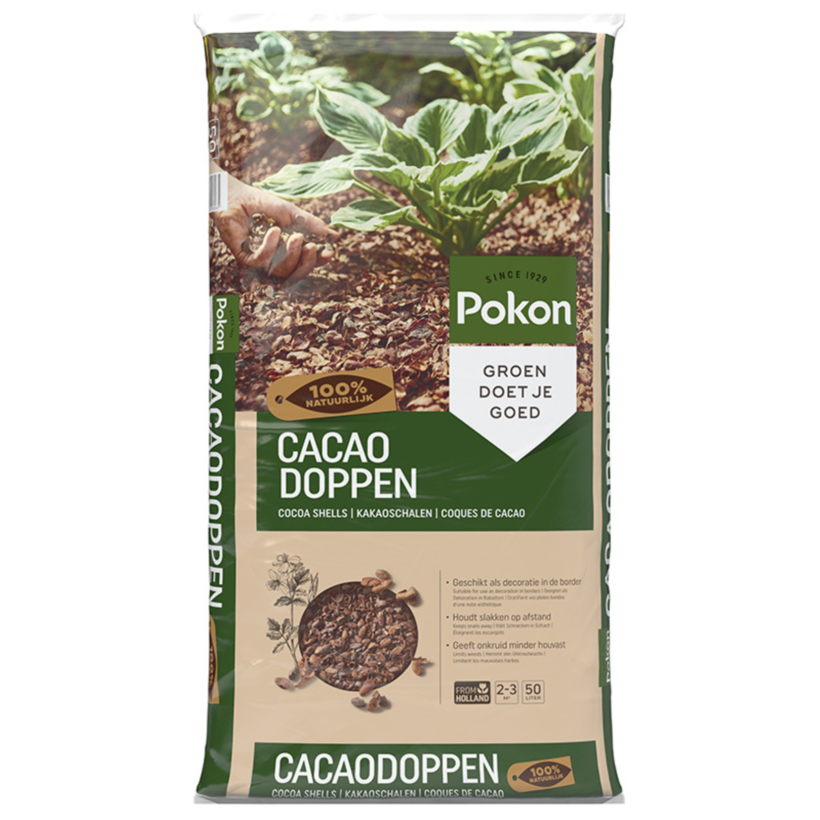 Pokon POKON Terra d'or cacaodop 50l