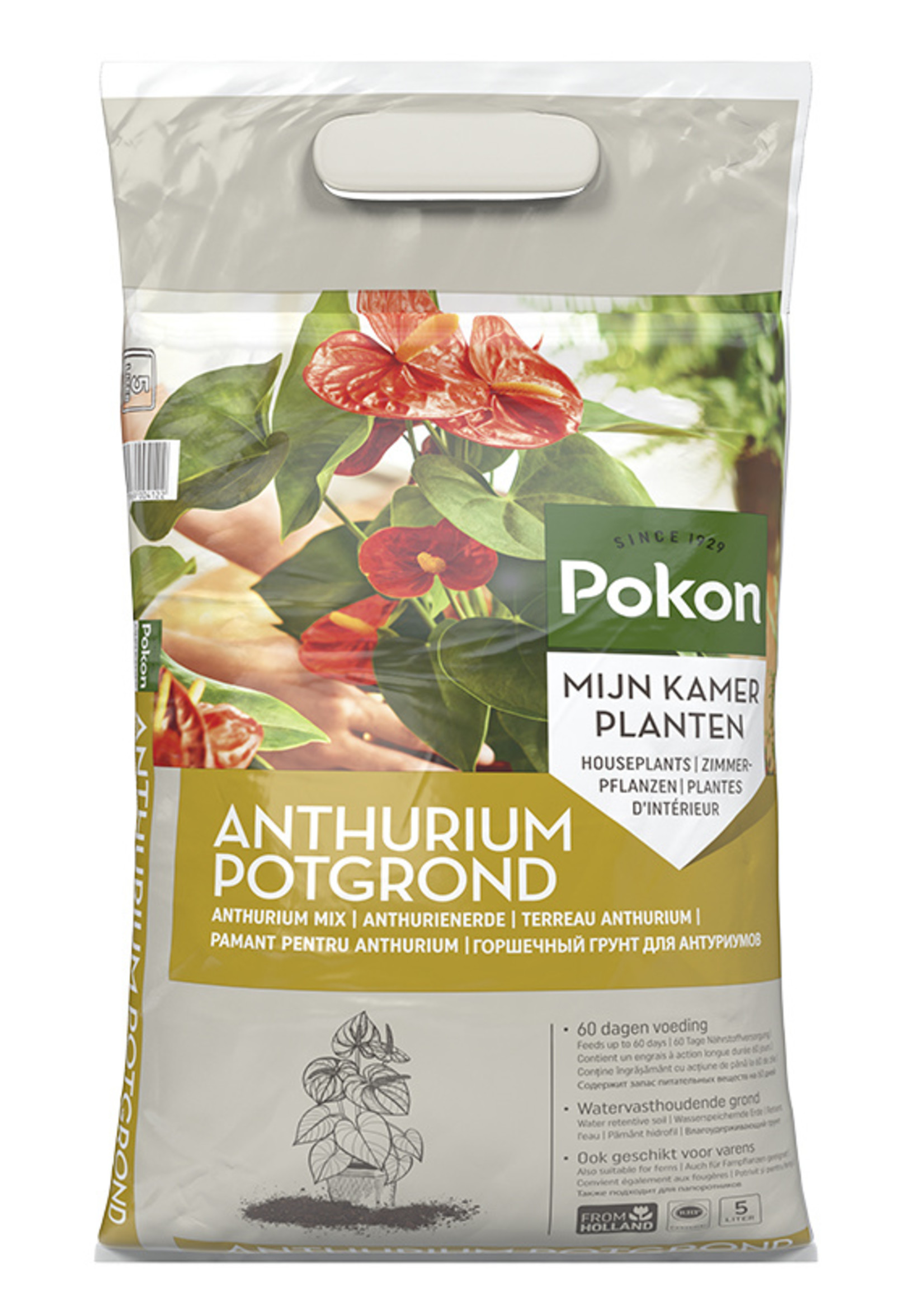 Pokon Rhp anthurium grond 5l