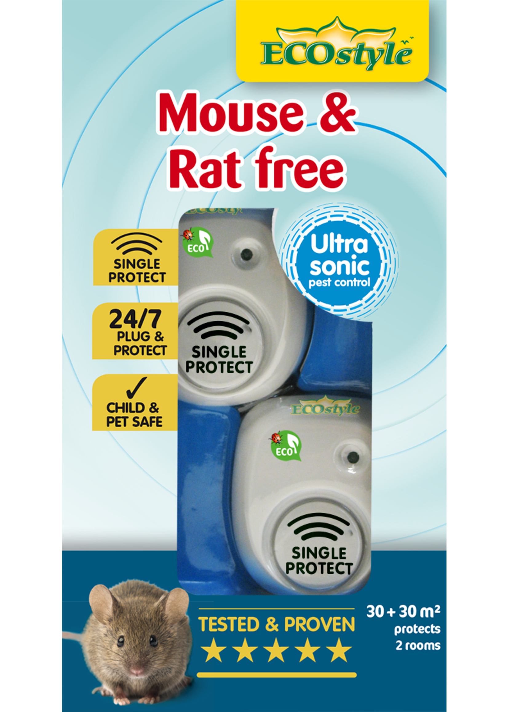 Ecostyle Mouse & rat free 30+30