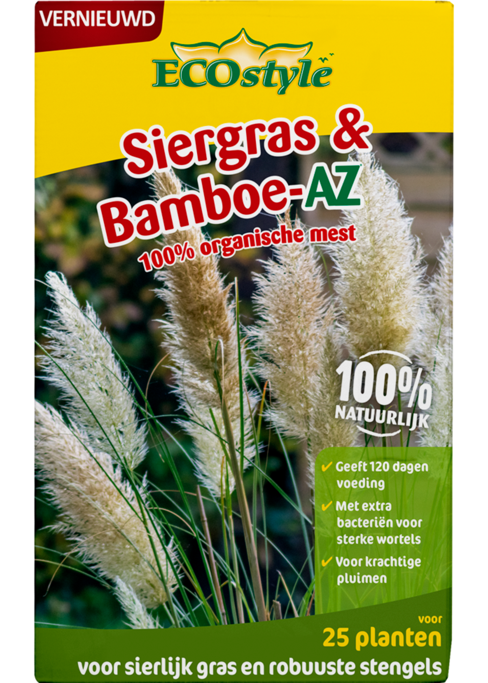 Ecostyle Siergras & bamboe-az 800 g