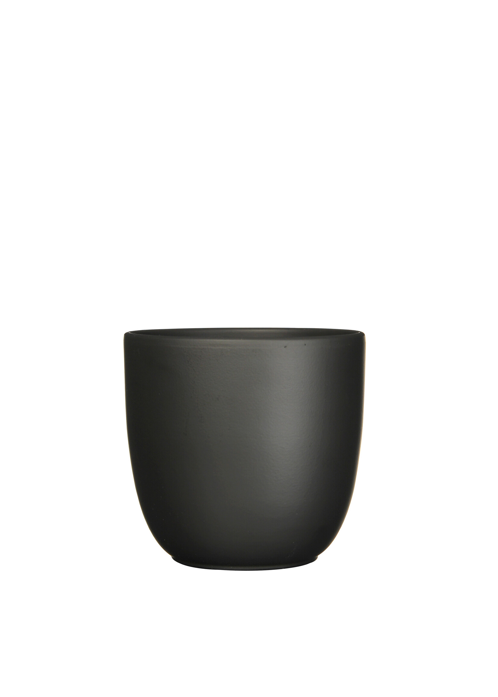 Tusca rond zwart mat   div. maten