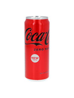 brandmasters Coca-cola Zero NL tray 24 blikjes 330ml  (statiegeld blikje)