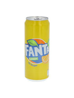 brandmasters Fanta Lemon no sugar tray 24 blikjes 330ml (statiegeld blikje)