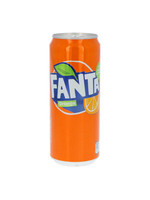 brandmasters Fanta Orange NL tray 24 blikjes 330ml (statiegeld blikje)