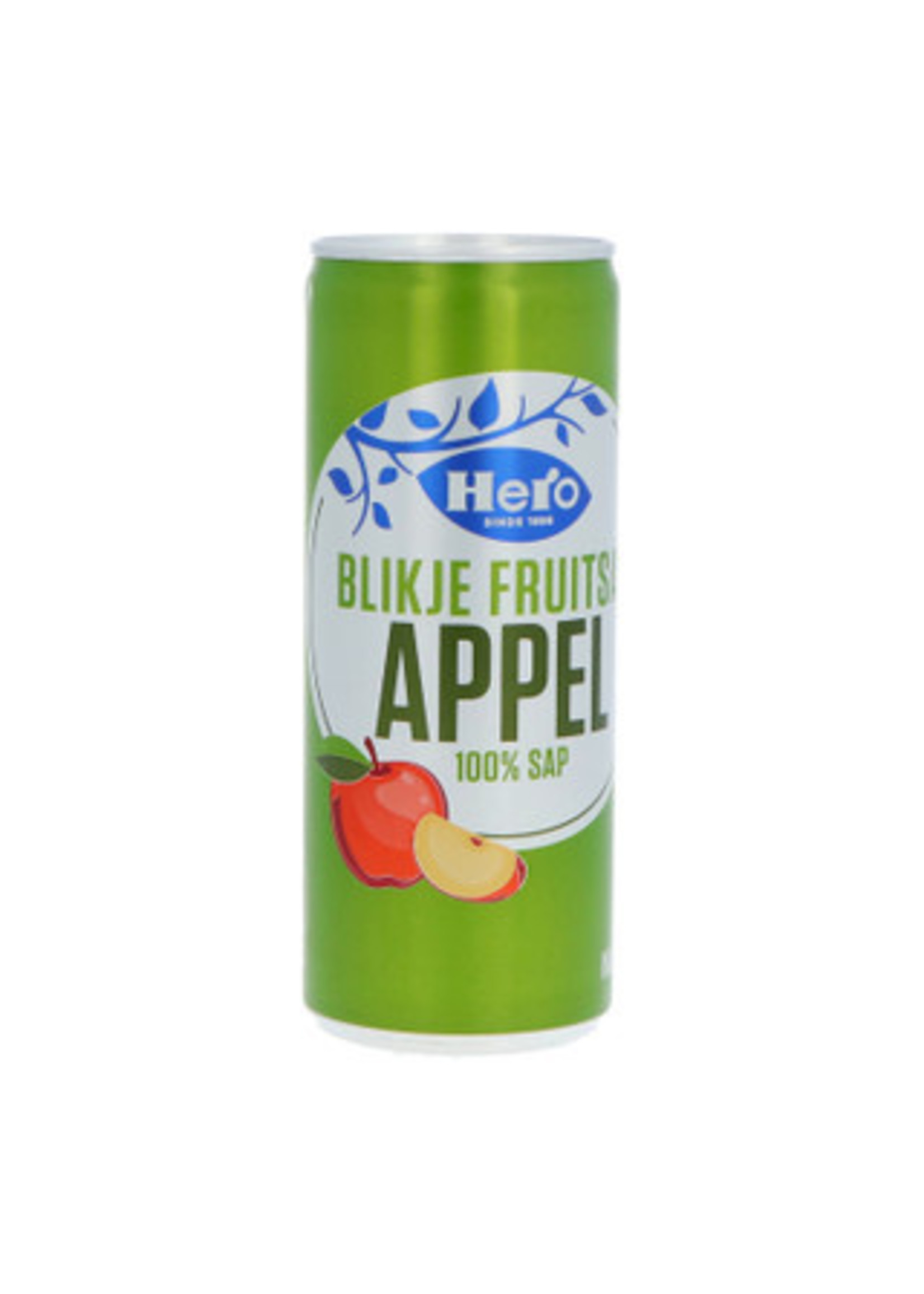 brandmasters Hero Appelsap tray 24 blikjes (statiegeld blikje)