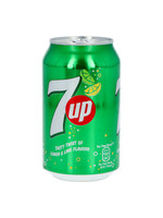 brandmasters 7 UP  tray 24 blikjes 330ml (statiegeld blikje)