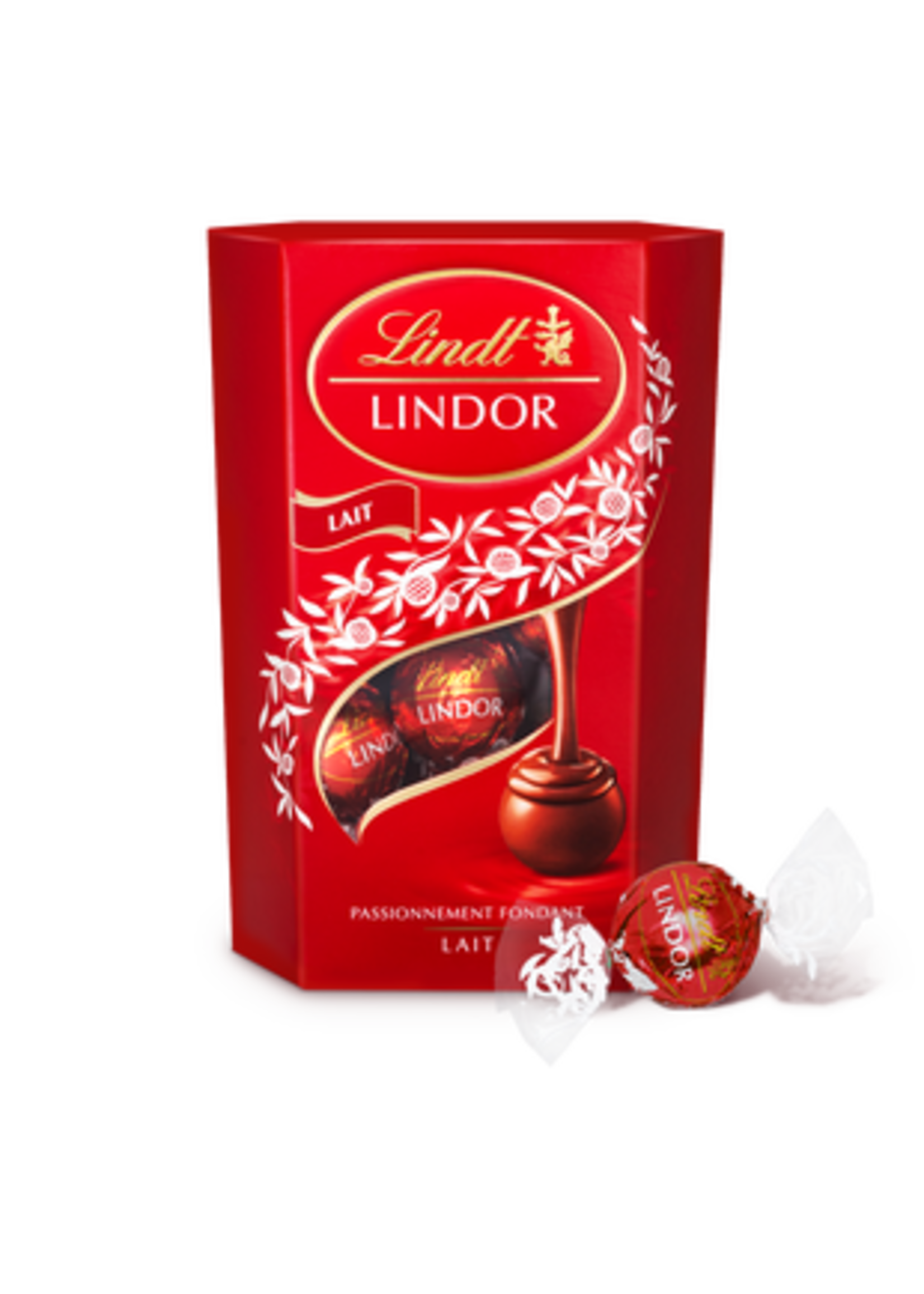 brandmasters Lindt LINDOR chocolade bonbons melk