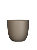 Tusca rond taupe mat   div. maten