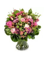 Moederdagverrassing roze bloemen