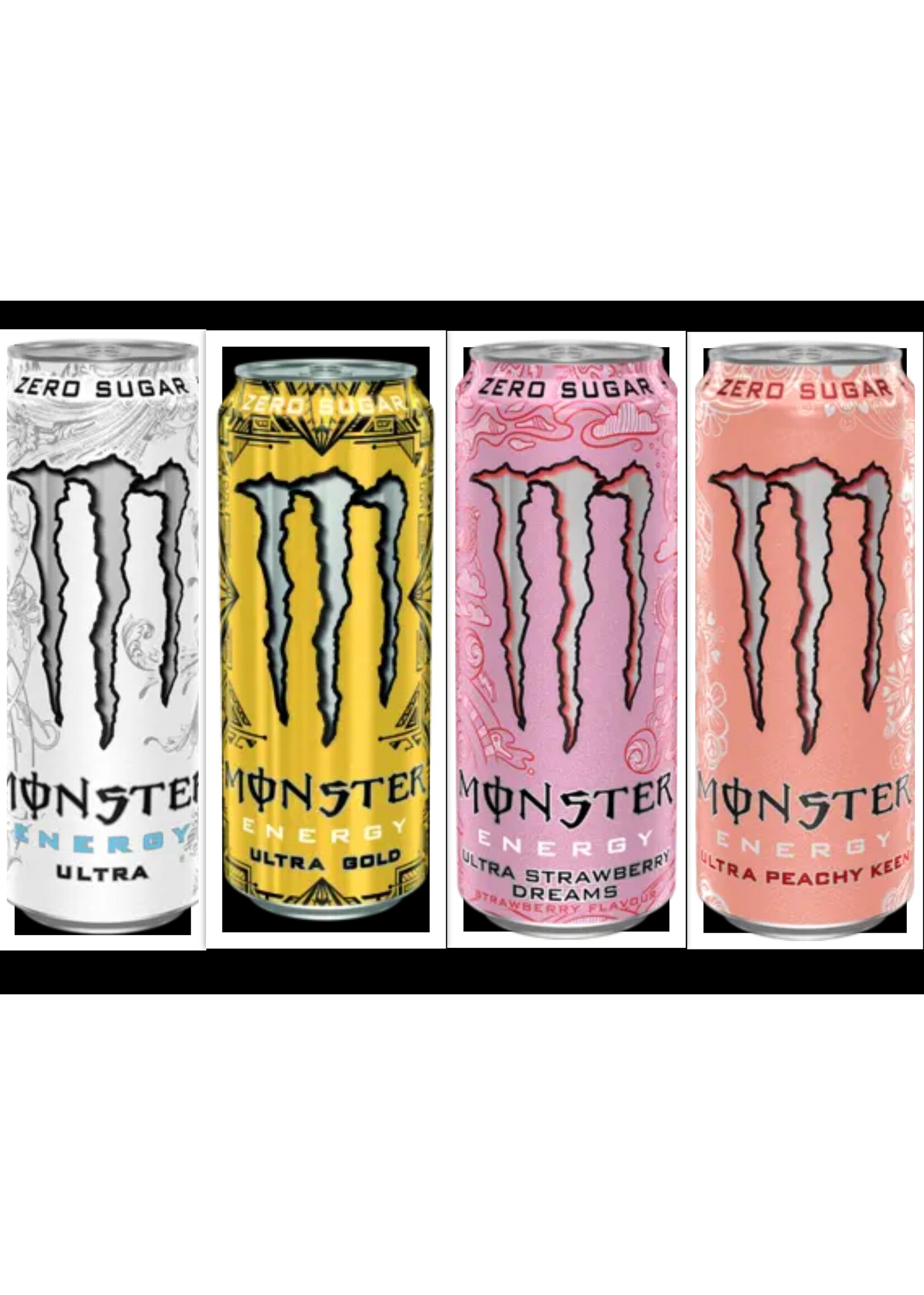 brandmasters Monster ultra 12 blikjes 500ml (statiegeld blikje)