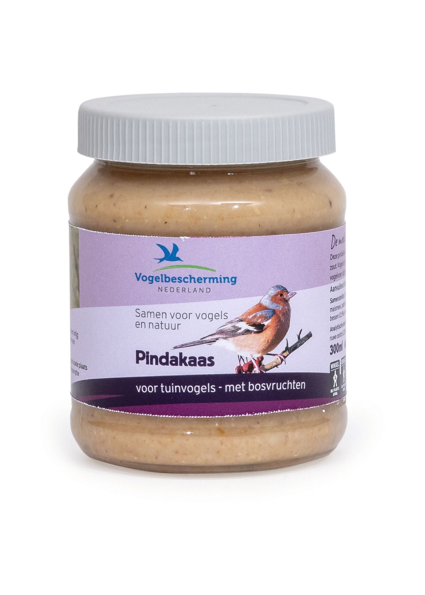 Wildbird foods Vbn pindakaas voor tuinvogels bosvruchten