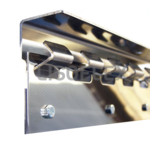 Lisoflex® Strokengordijn op Maat - Kant en Klaar - Transparant pvc stroken 400x4mm