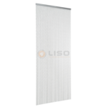Liso® Vliegengordijn Liso ® Hulzengordijn Transparant Mat Verspringend - kant en klaar 92x209 cm
