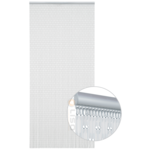 Liso® Vliegengordijn Liso ® Hulzengordijn Transparant Mat Verspringend - kant en klaar 100x232 cm