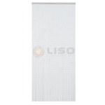 Liso® Vliegengordijn Liso ® Hulzengordijn Wit - kant en klaar 100x232 cm