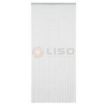 Liso® Vliegengordijn Liso ® Hulzengordijn Transparant Mat - Op maat gemaakt