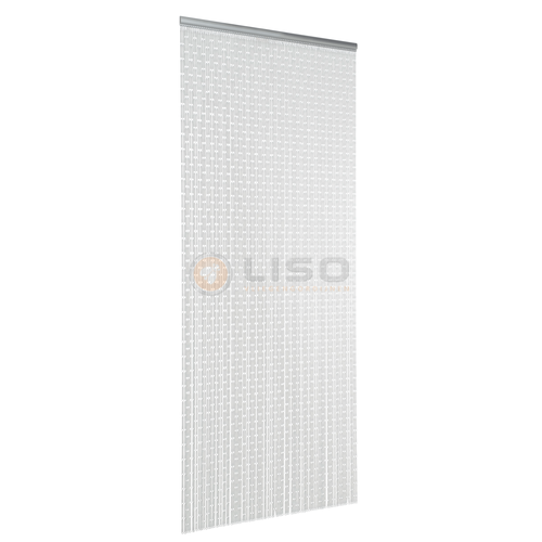 Liso® Vliegengordijn Liso ® Hulzengordijn Transparant Mat - Op maat gemaakt