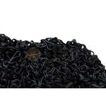 Kriska® Liso ® Kettinggordijn kleur Zwart - per meter