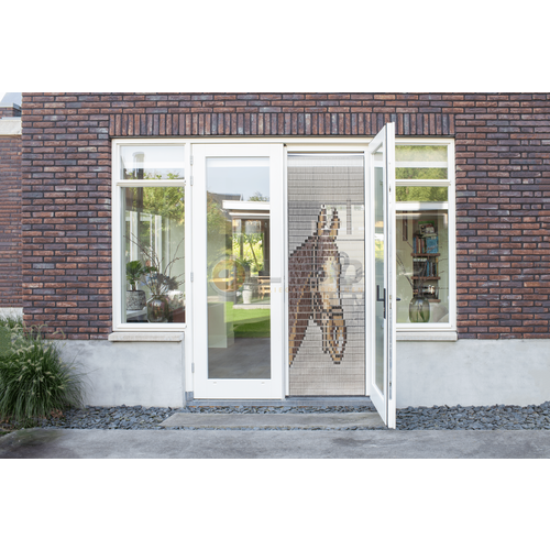 Liso® Vliegengordijn met Paard met Halster - Doe-het-zelf pakket | Prijs / m²