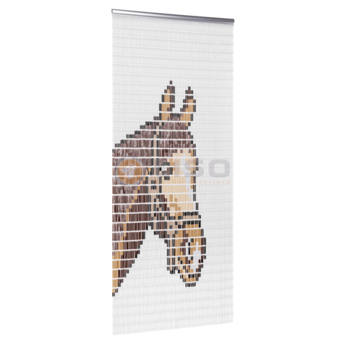 Liso® Vliegengordijn met Paard met Halster - Doe-het-zelf pakket | Prijs / m²