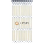 Liso® Vliegengordijn met Saloondeurtjes - Doe-het-zelf pakket | Prijs / m²