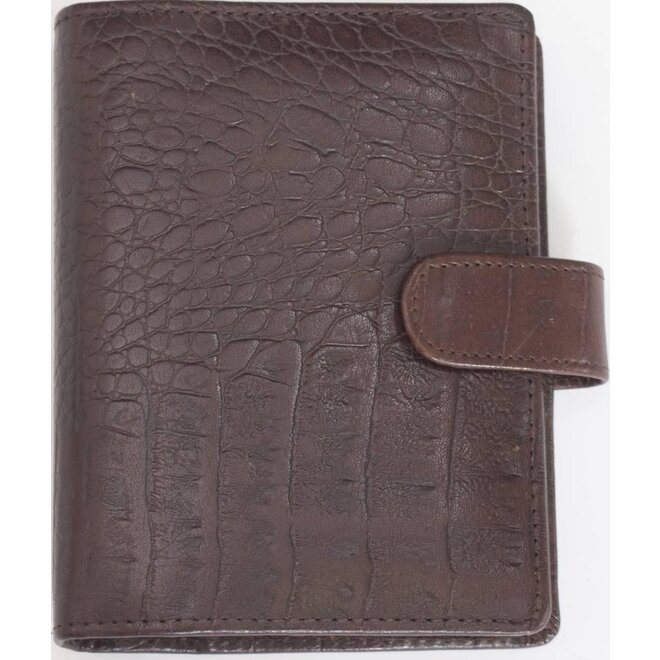 Lederen Organizer formaat Pocket