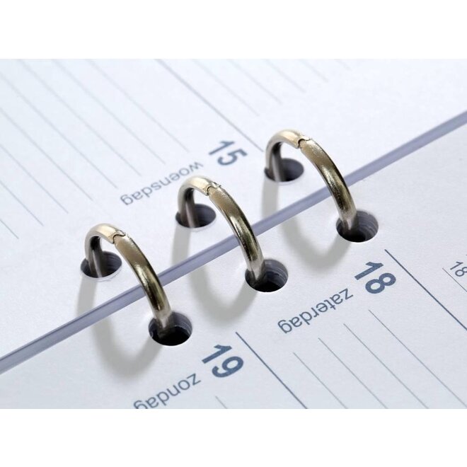 Lederen Organizer formaat Pocket