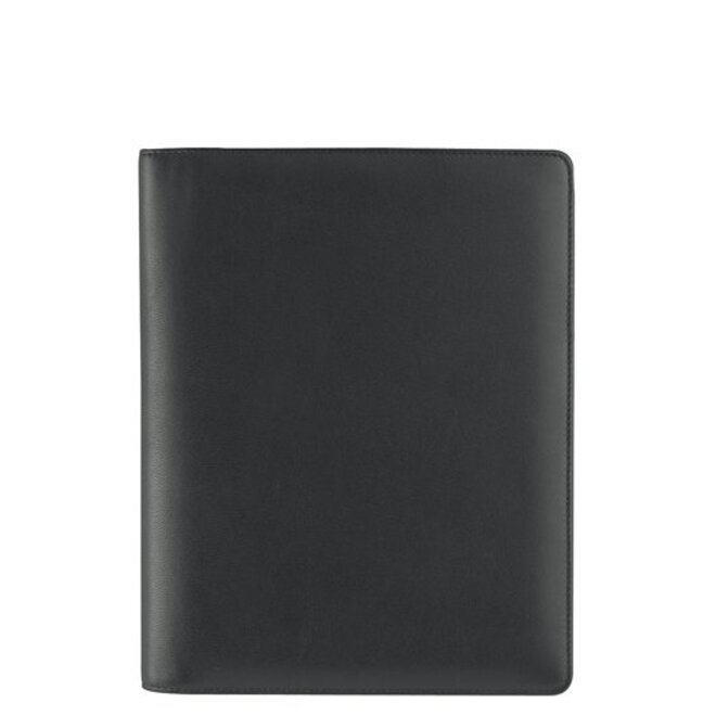 Leren schrijfmap A5 met gratis schrijfblok